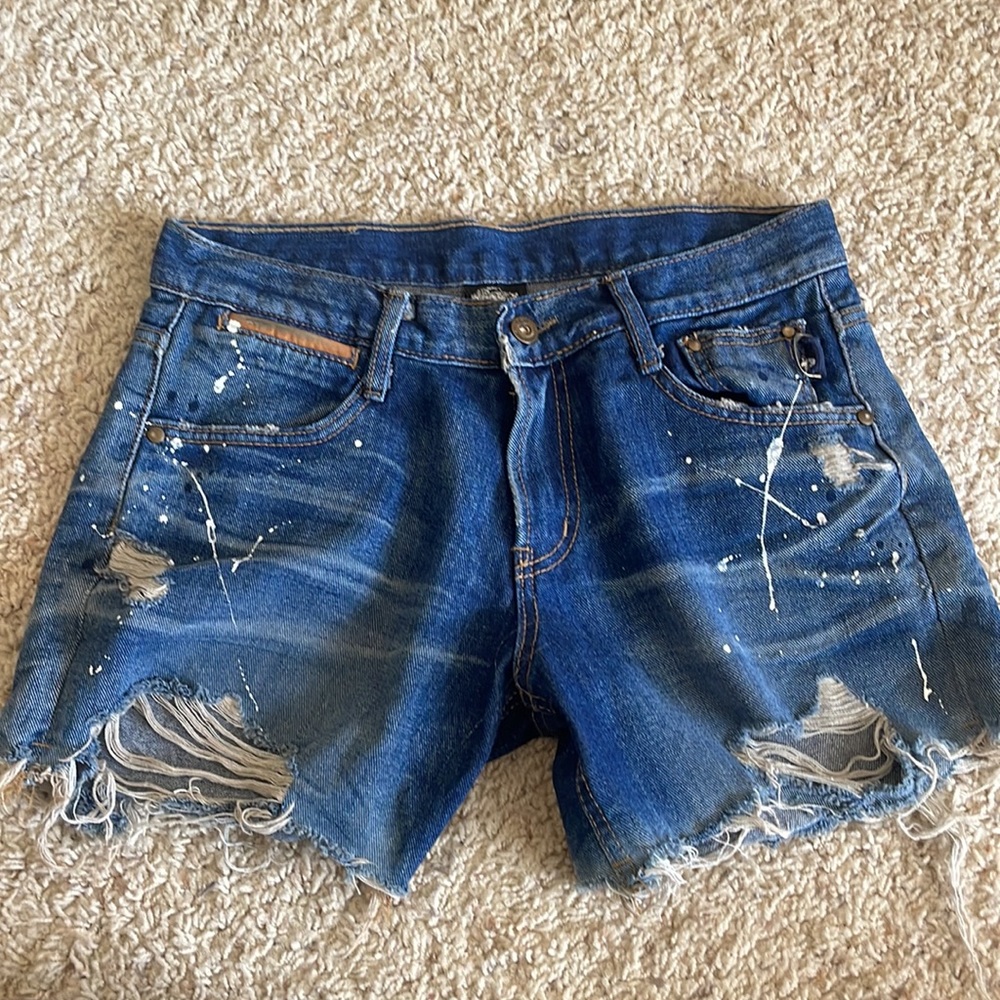jean shorts
